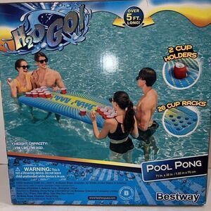 H2O Go From‎ Bestway Pool Pong Board 5ft Long.  NEW